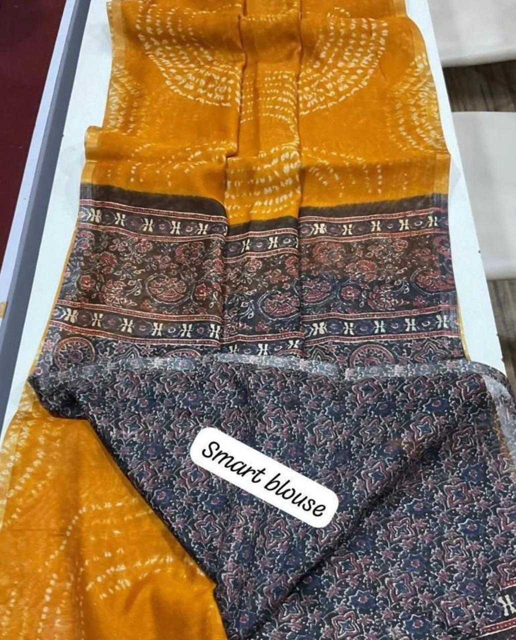 YNF Wholesale Cotton Fancy Sarees  | Surat Manufacturer
