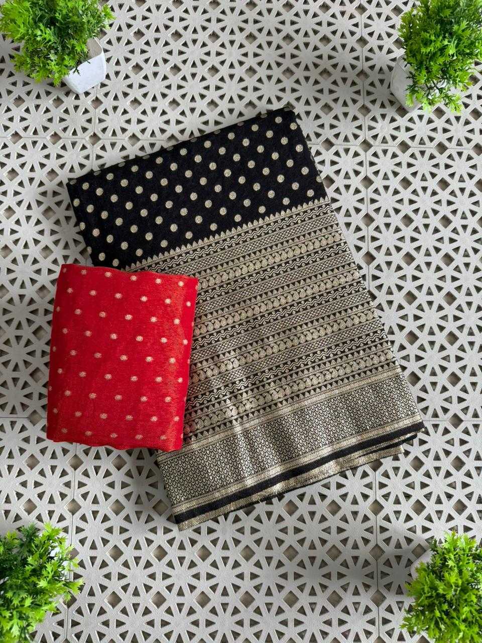 YNF Wholesale Crepe Silk Butta Sarees  | Surat Manufacturer