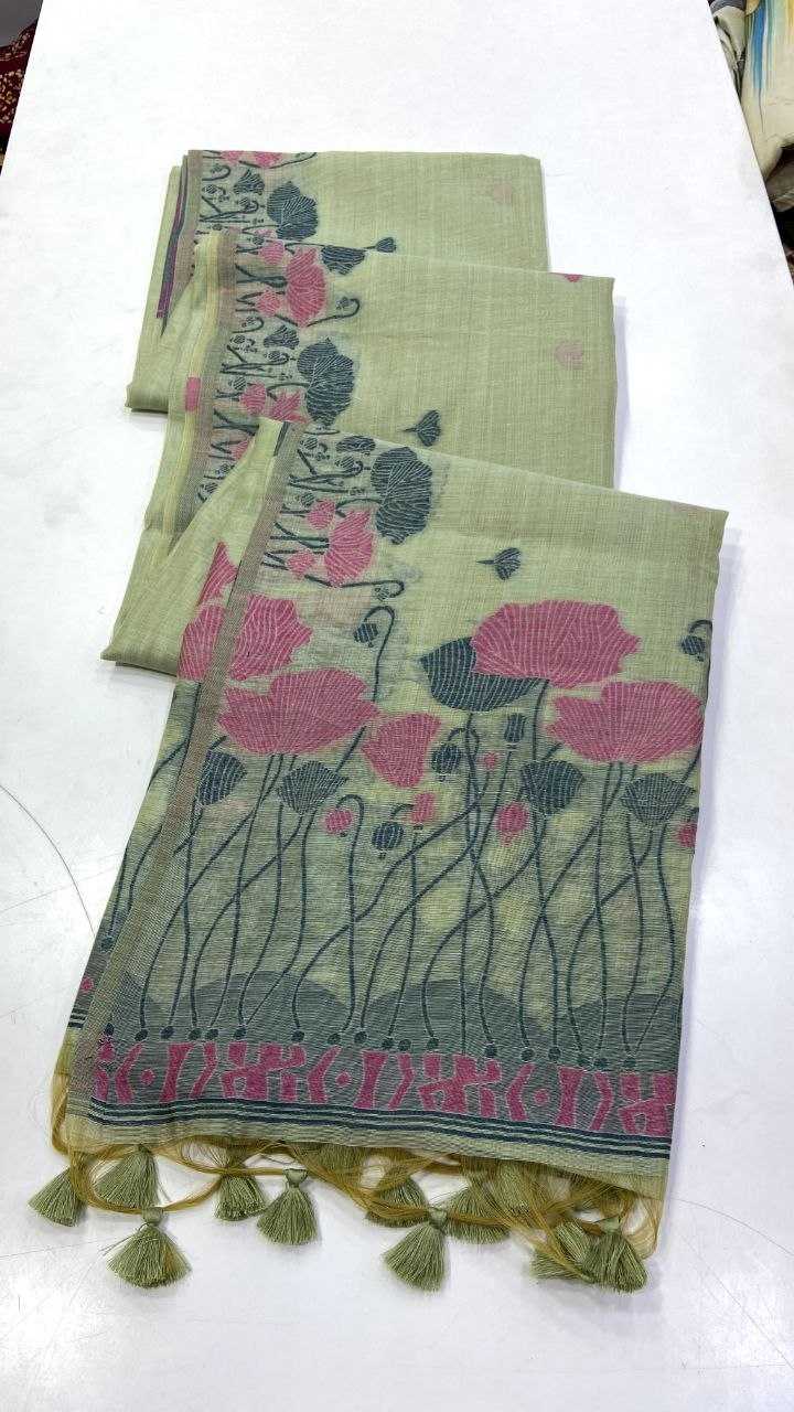 YNF Wholesale Soft Jamdani Designer Sarees  | Surat Manufacturer