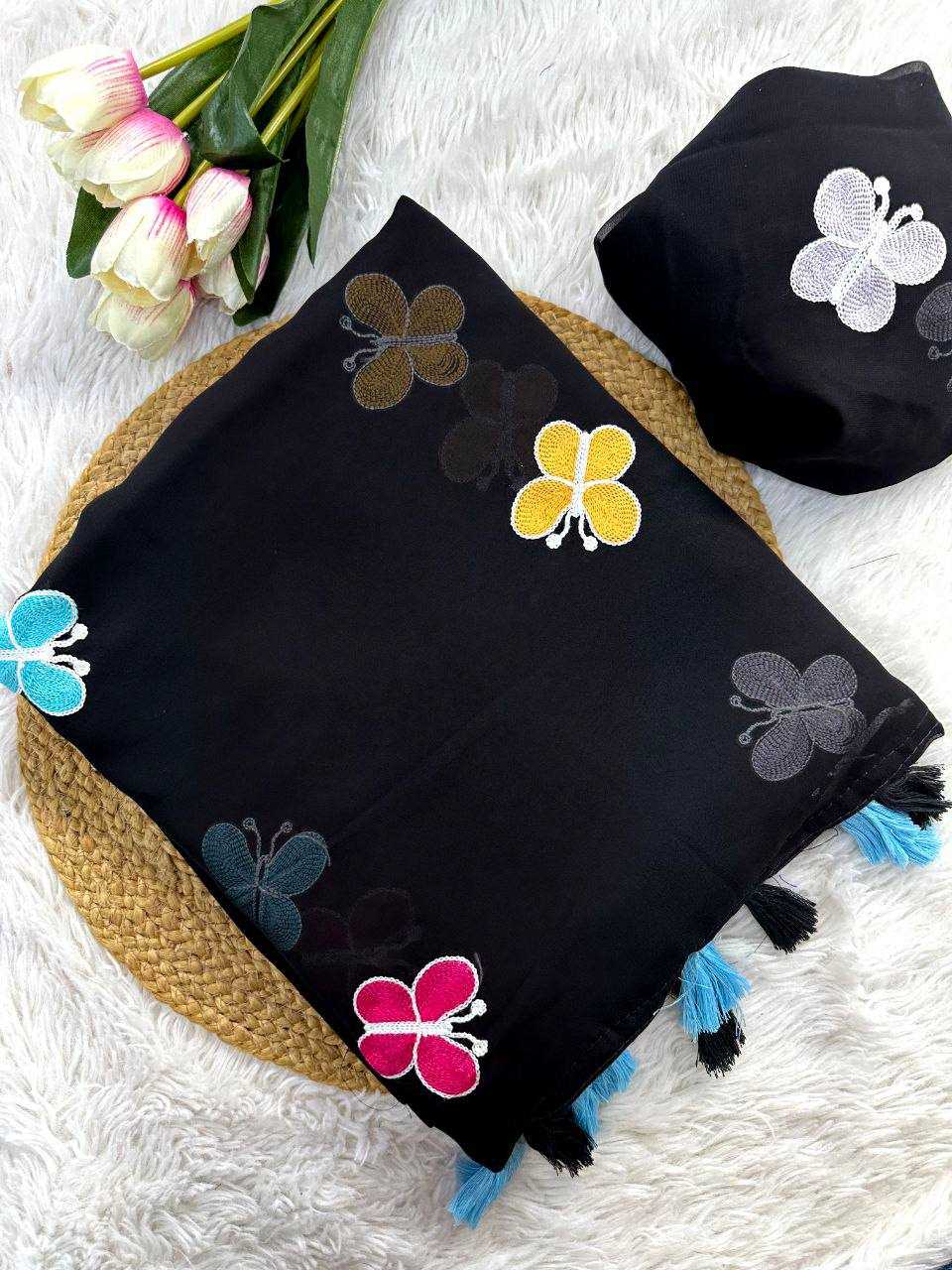 YNF Wholesale Georgette Party Wear Sarees  | Surat Manufacturer
