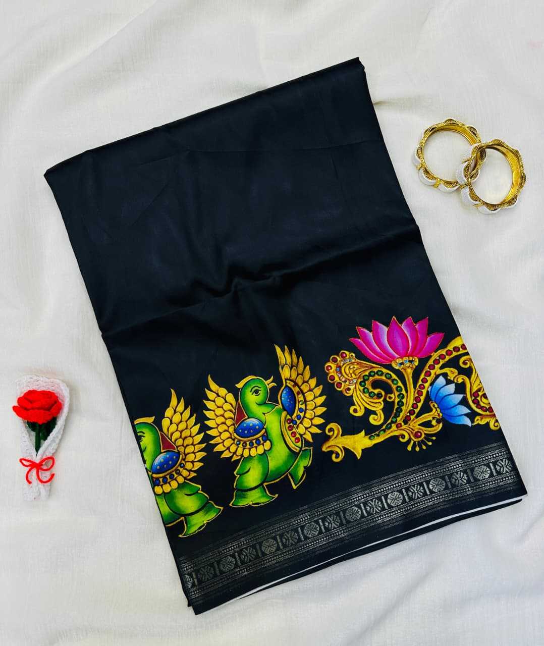 YNF Wholesale Premium Silk Printed Sarees  | Surat Manufacturer