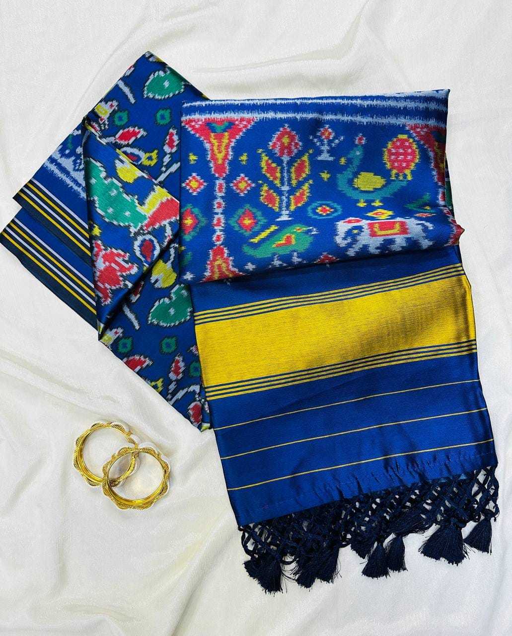 YNF Wholesale Soft Patola Silk Zari Border Sarees KESH488 Patola | Surat Manufacturer