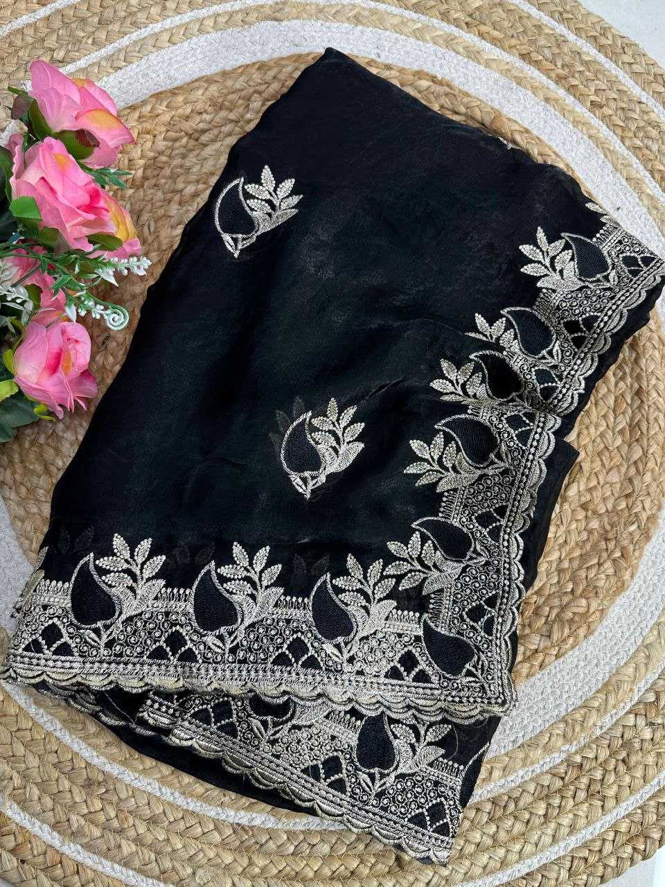 YNF Wholesale Space Silk Embroidered Sarees KESH488 Sare | Surat Manufacturer