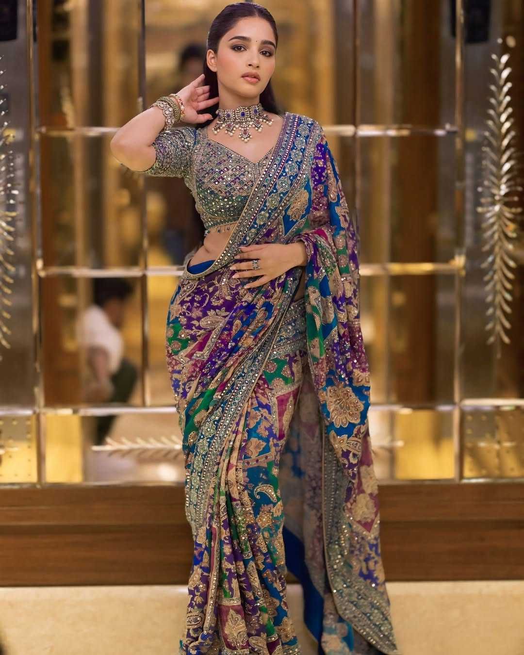 YNF Wholesale Chinon Designer Sarees  | Surat Manufacturer