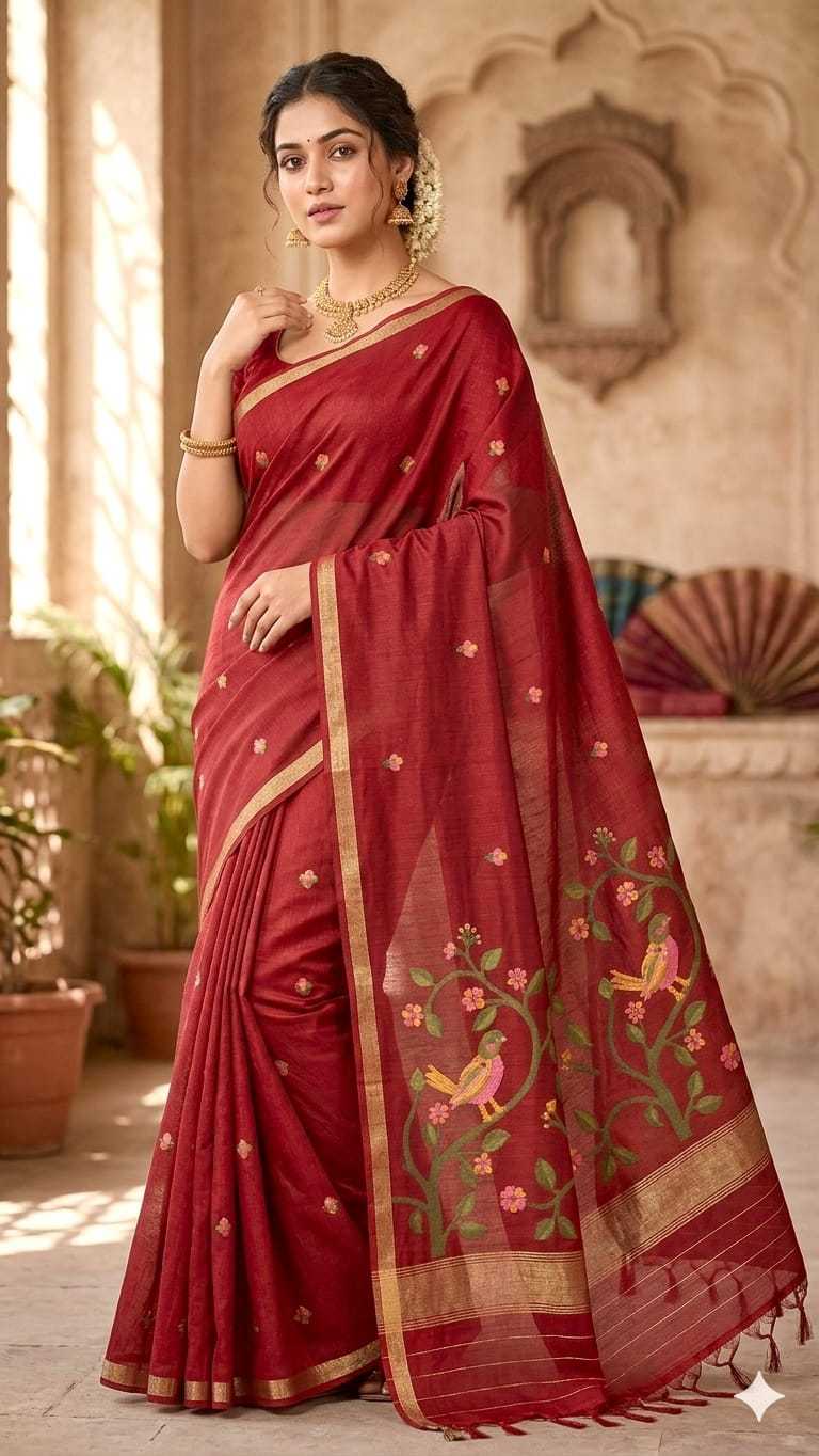 YNF Wholesale Soft Jamdani Designer Sarees  | Surat Manufacturer