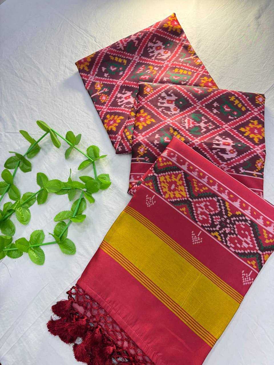 YNF Wholesale Patola Silk Ikkat Saree  | Surat Manufacturer