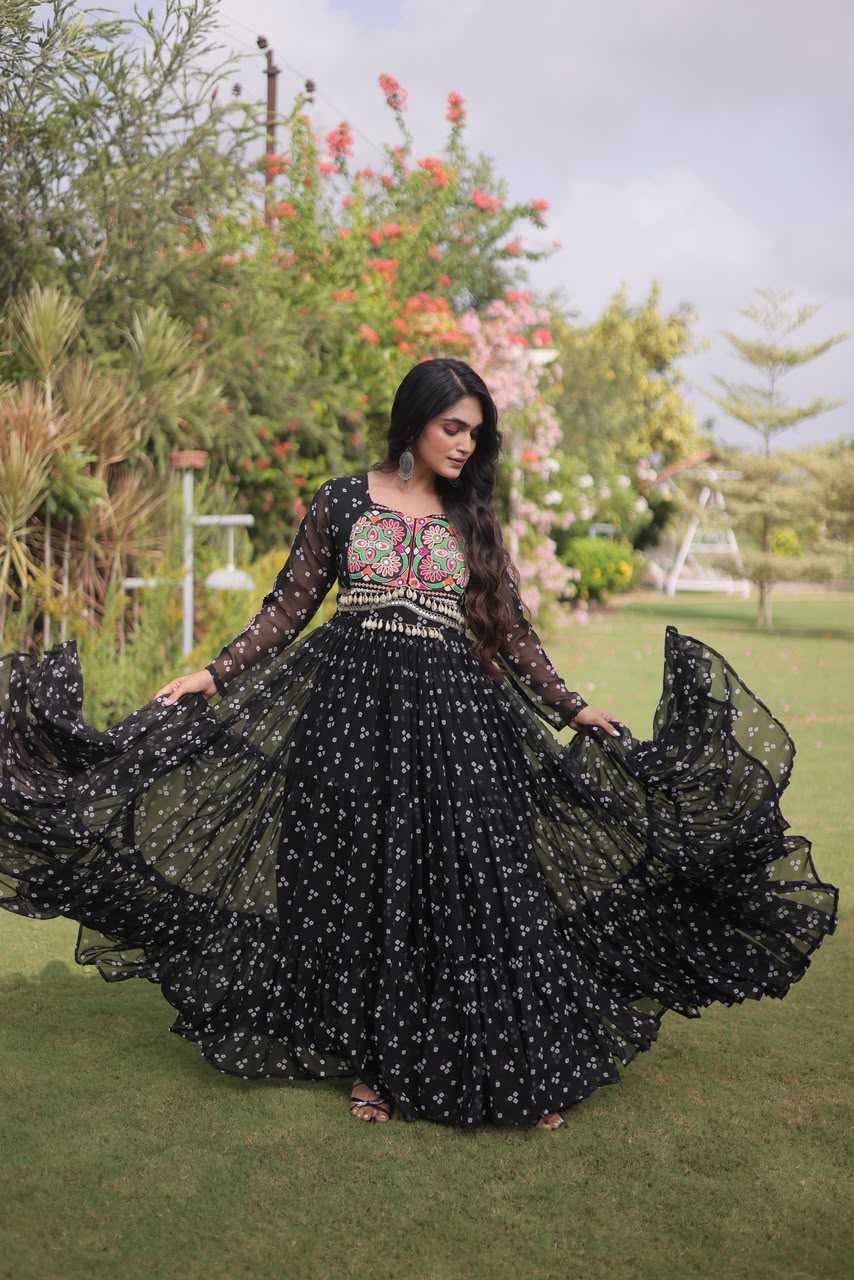 YNF Wholesale Georgette Printed Gowns KESH489 1268 | Surat Manufacturer