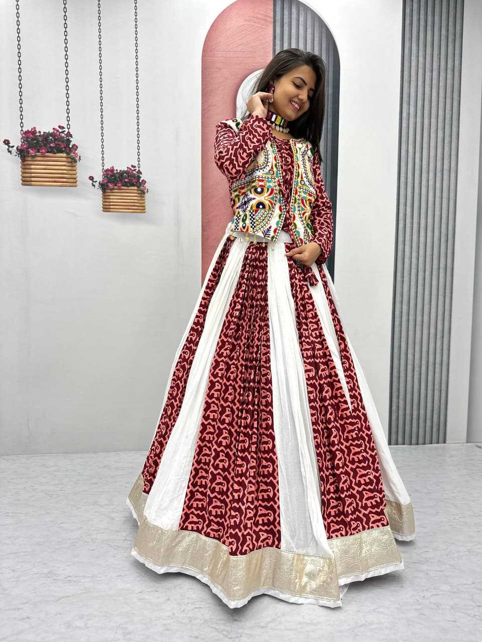 YNF Wholesale Cotton Designer Lehenga  | Surat Manufacturer