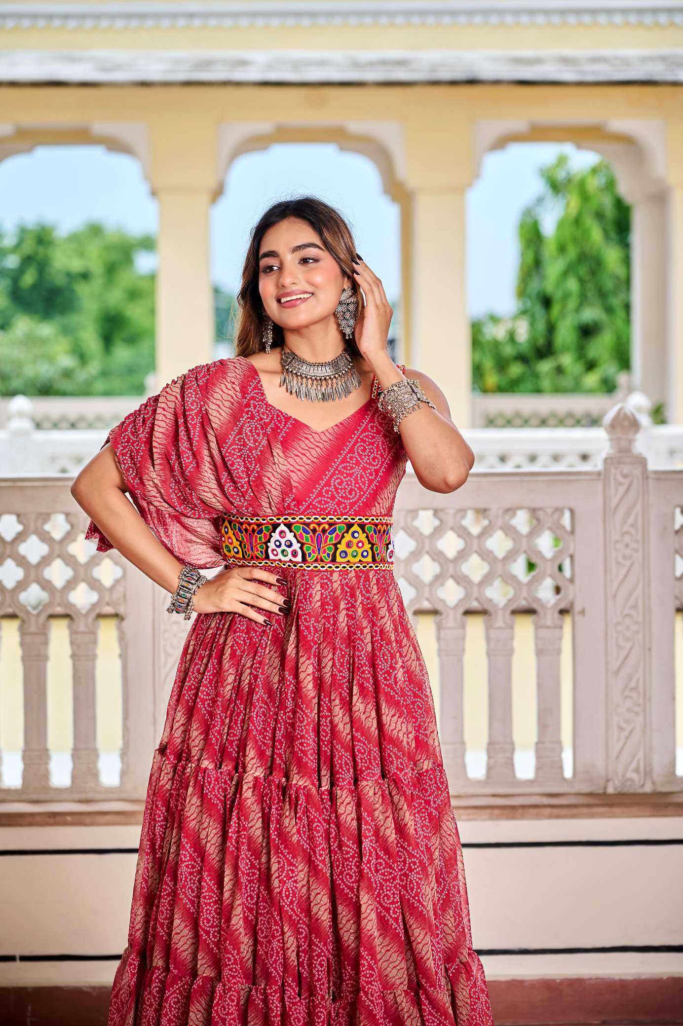 YNF Wholesale Faux Georgette Printed Gowns KESH498 136 | Surat Manufacturer