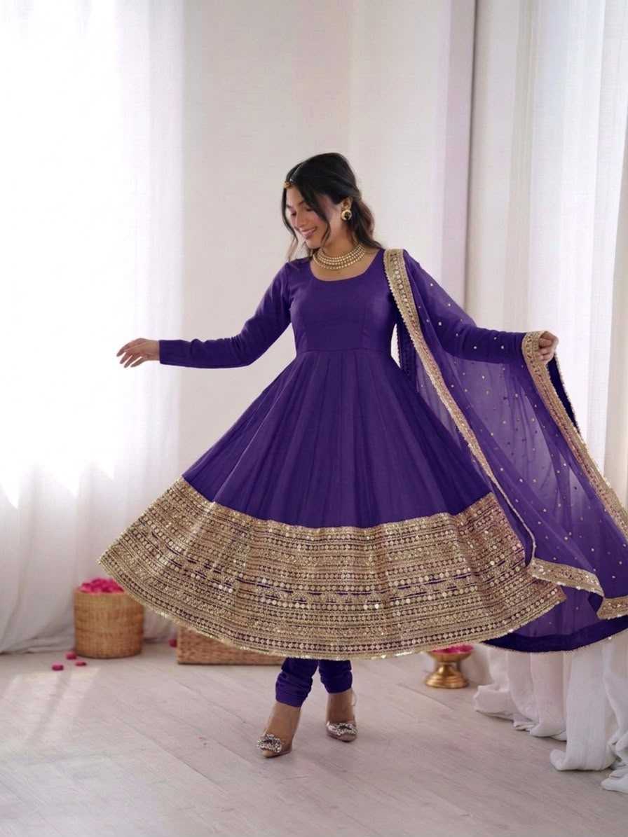 YNF Wholesale Heavy Roman Silk Fancy Gowns KESH499 3152 | Surat Manufacturer