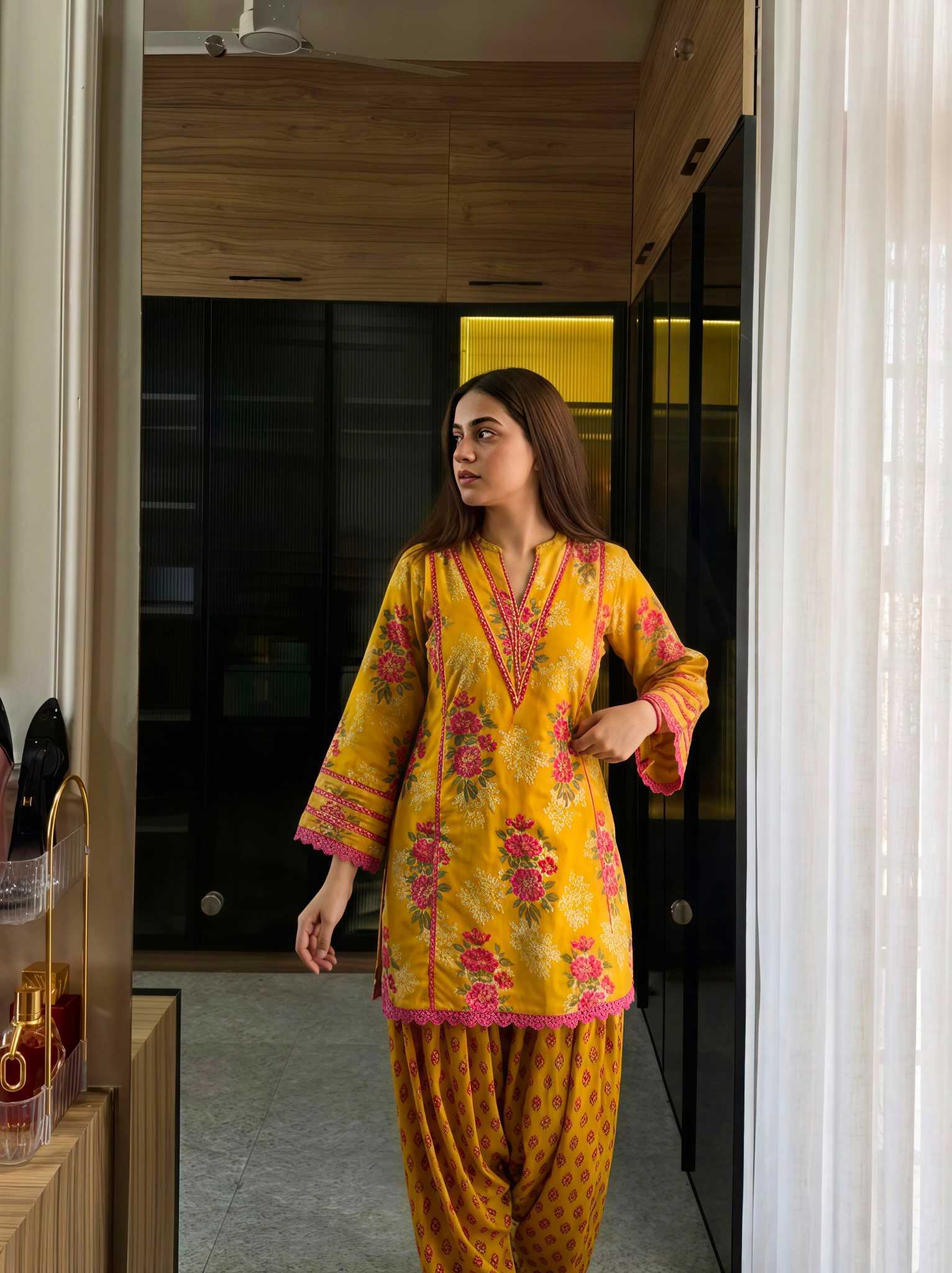 YNF Wholesale Crepe Ladies Suits  | Surat Manufacturer