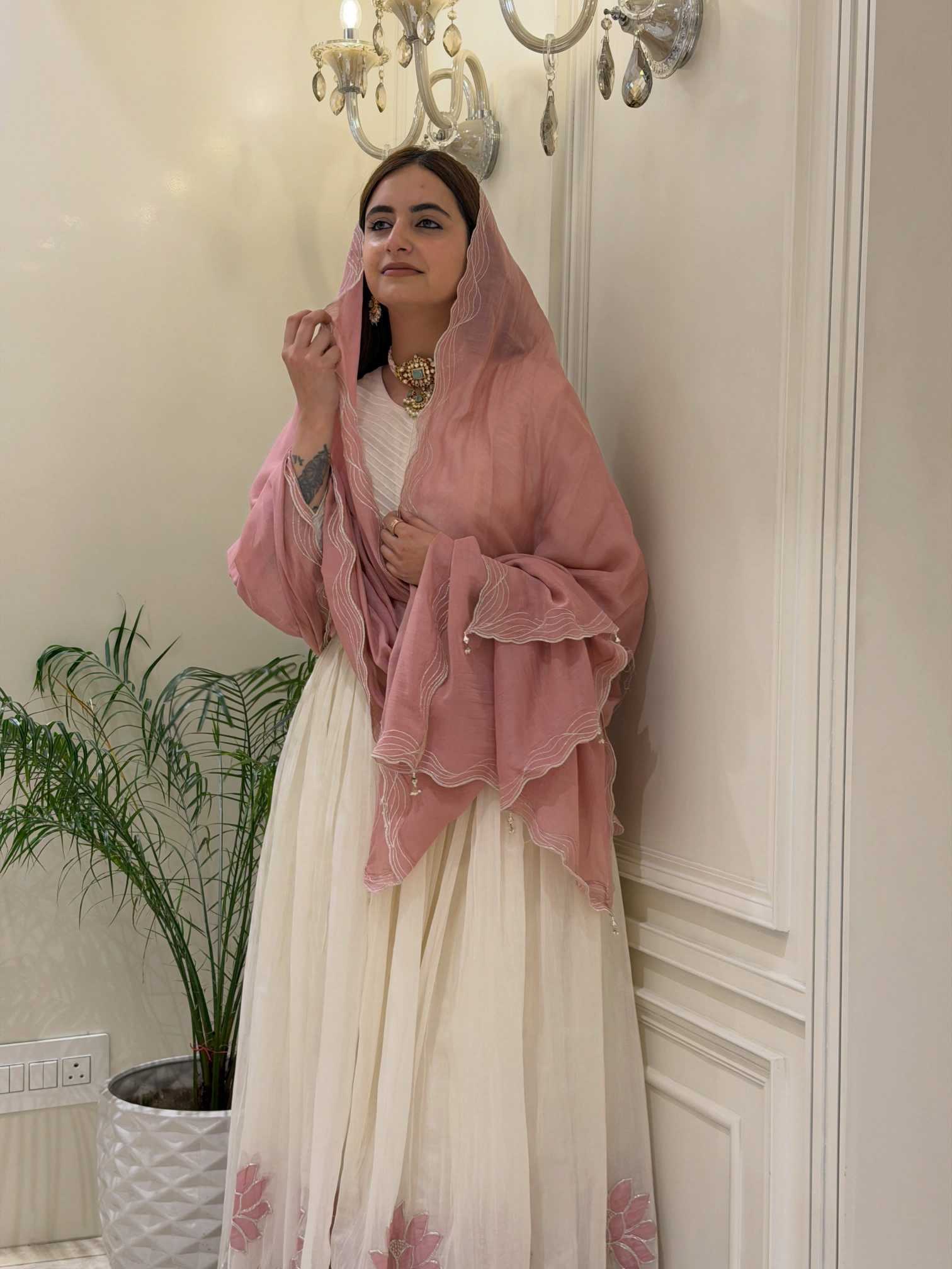 YNF Wholesale Faux Georgette Embroidery Suits  | Surat Manufacturer