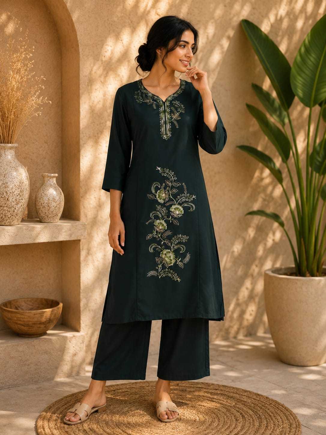 YNF Wholesale Cotton Designer Kurtis  | Surat Manufacturer