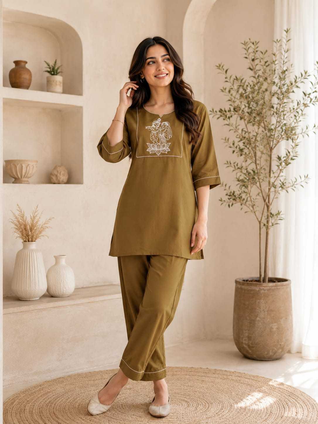 YNF Wholesale Cotton Party Wear Kurtis  | Surat Manufacturer