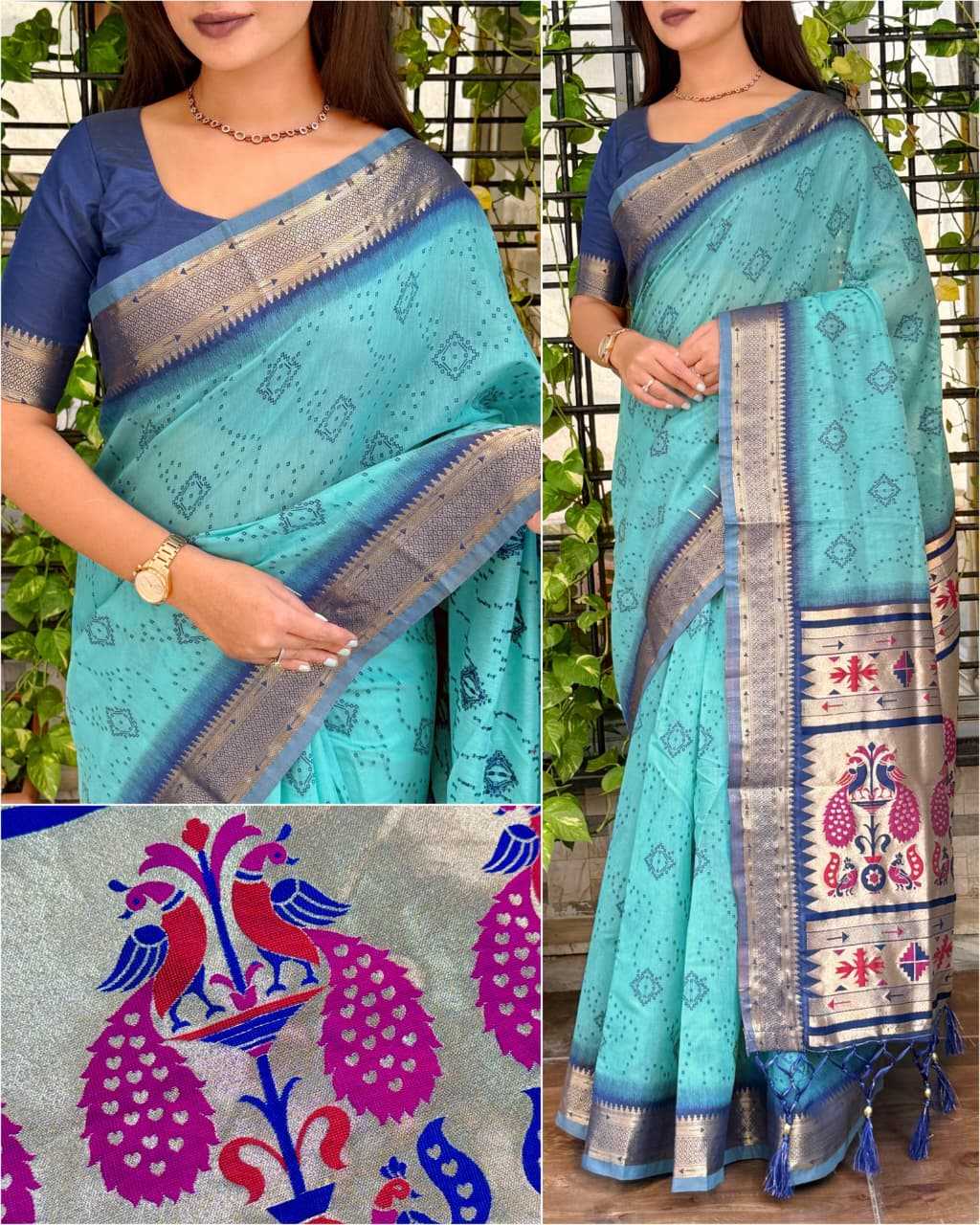 YNF Wholesale Cotton Designer Sarees KESH501 Aaru | Surat Manufacturer