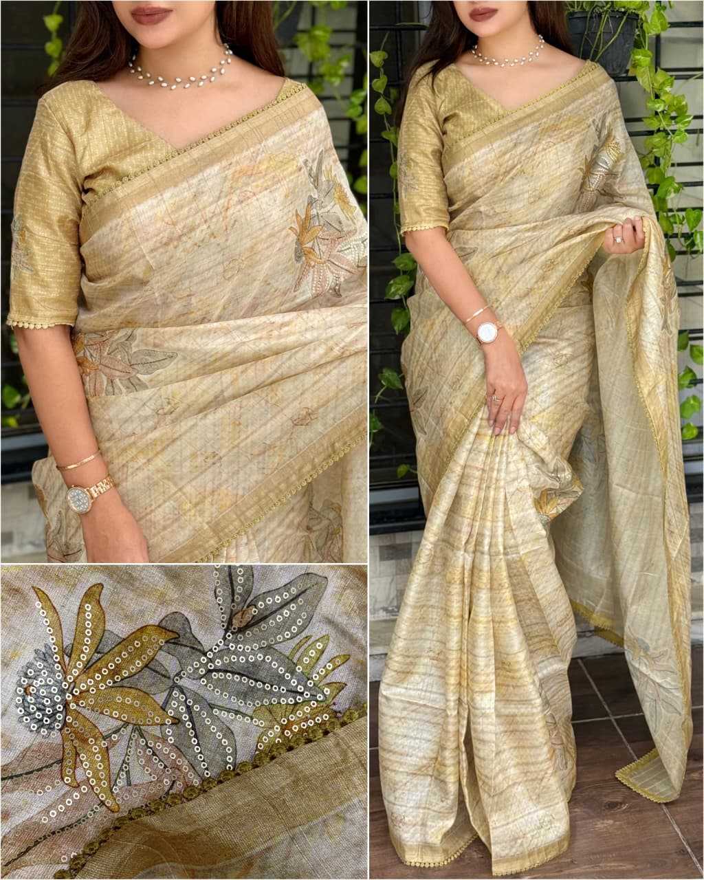 YNF Wholesale Linen Printed Sarees KESH501 Diva | Surat Manufacturer
