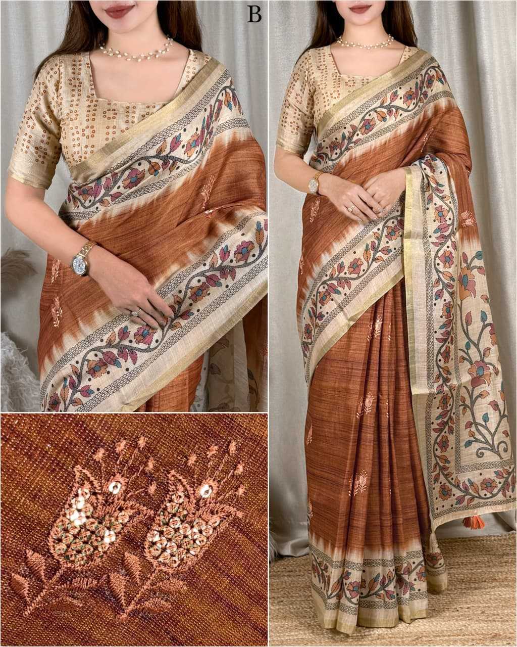 YNF Wholesale Cotton Printed Sarees KESH501 Masakali | Surat Manufacturer