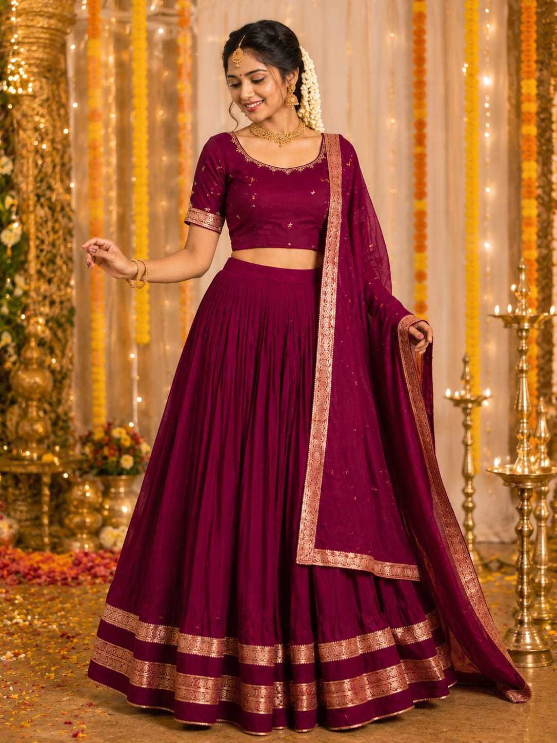 YNF Wholesale Premium Silk Designer Lehenga  | Surat Manufacturer