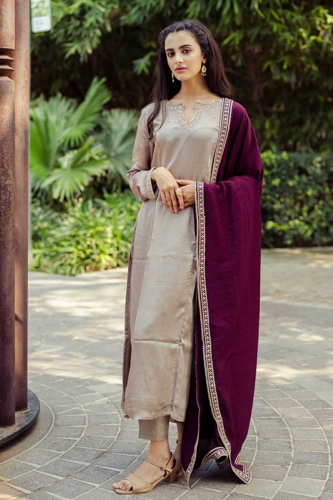 YNF Wholesale Heavy Roman Silk Embroidery Suits  | Surat Manufacturer