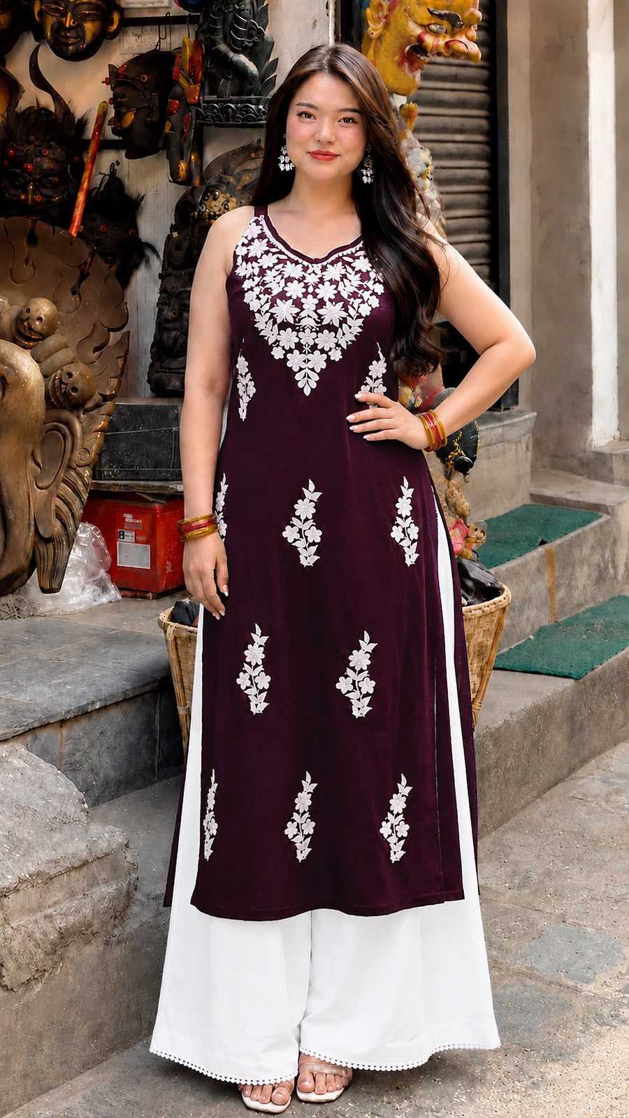YNF Wholesale Heavy Rayon Rayon Kurtis  | Surat Manufacturer