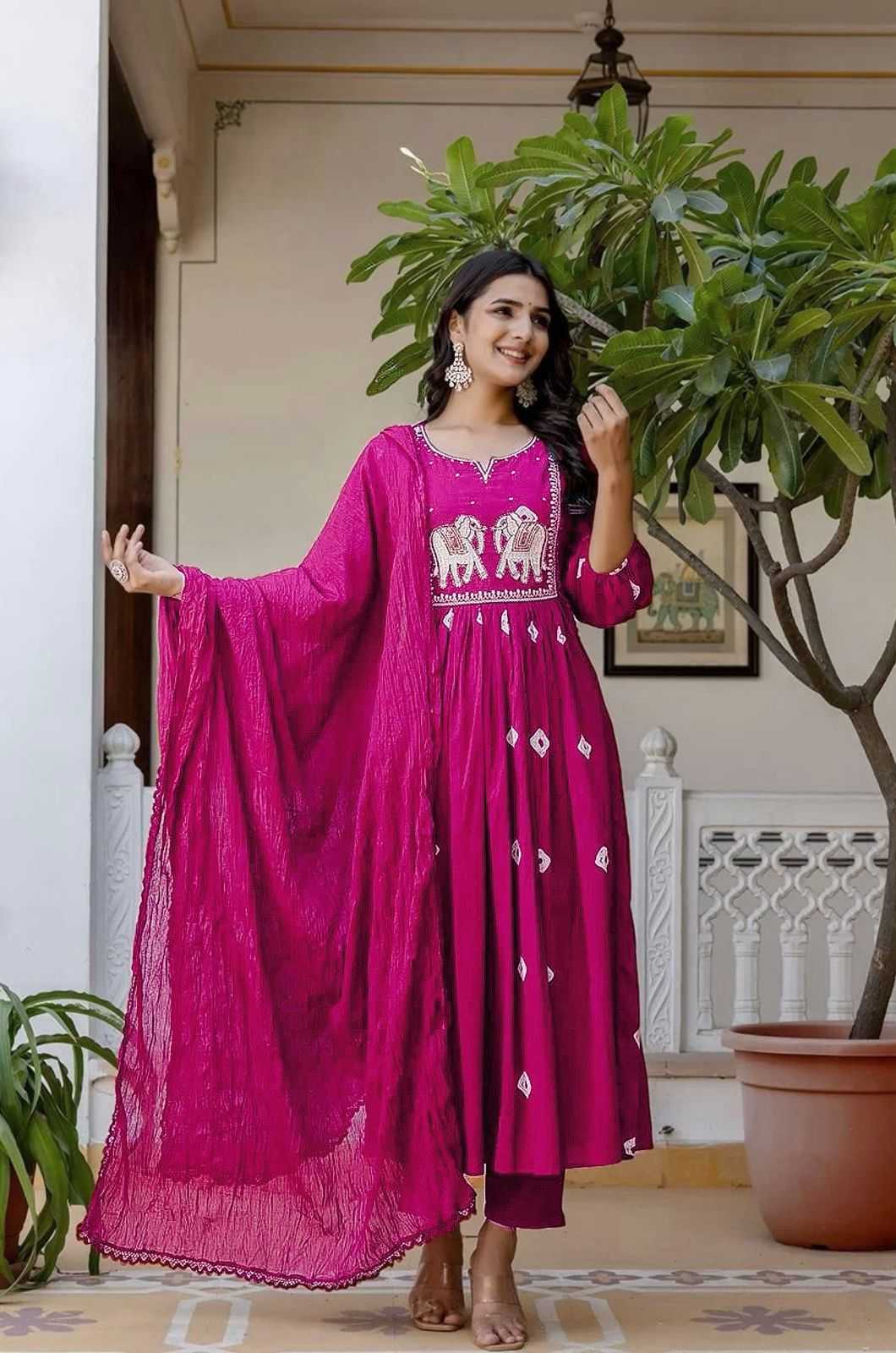 YNF Wholesale Heavy Rayon Designer Kurtis  | Surat Manufacturer