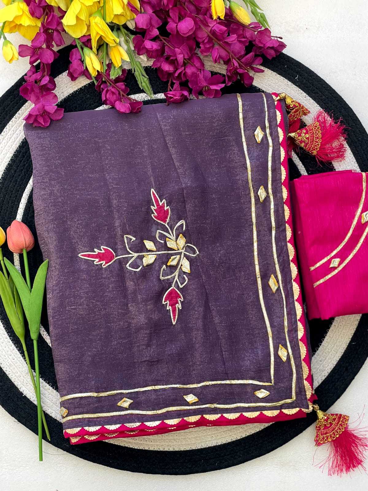 YNF Wholesale Georgette Designer Sarees  | Surat Manufacturer