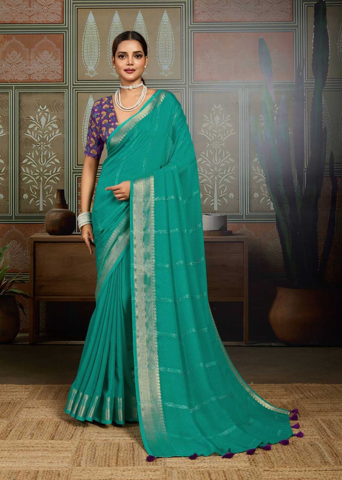 YNF Wholesale Tussar Silk Designer Sarees  | Surat Manufacturer