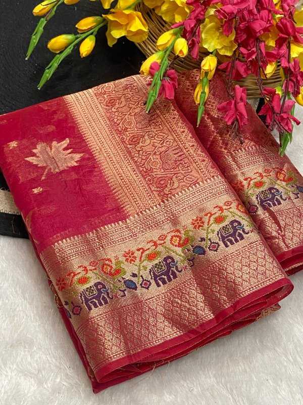 YNF Wholesale Jacquard Fancy Sarees  | Surat Manufacturer