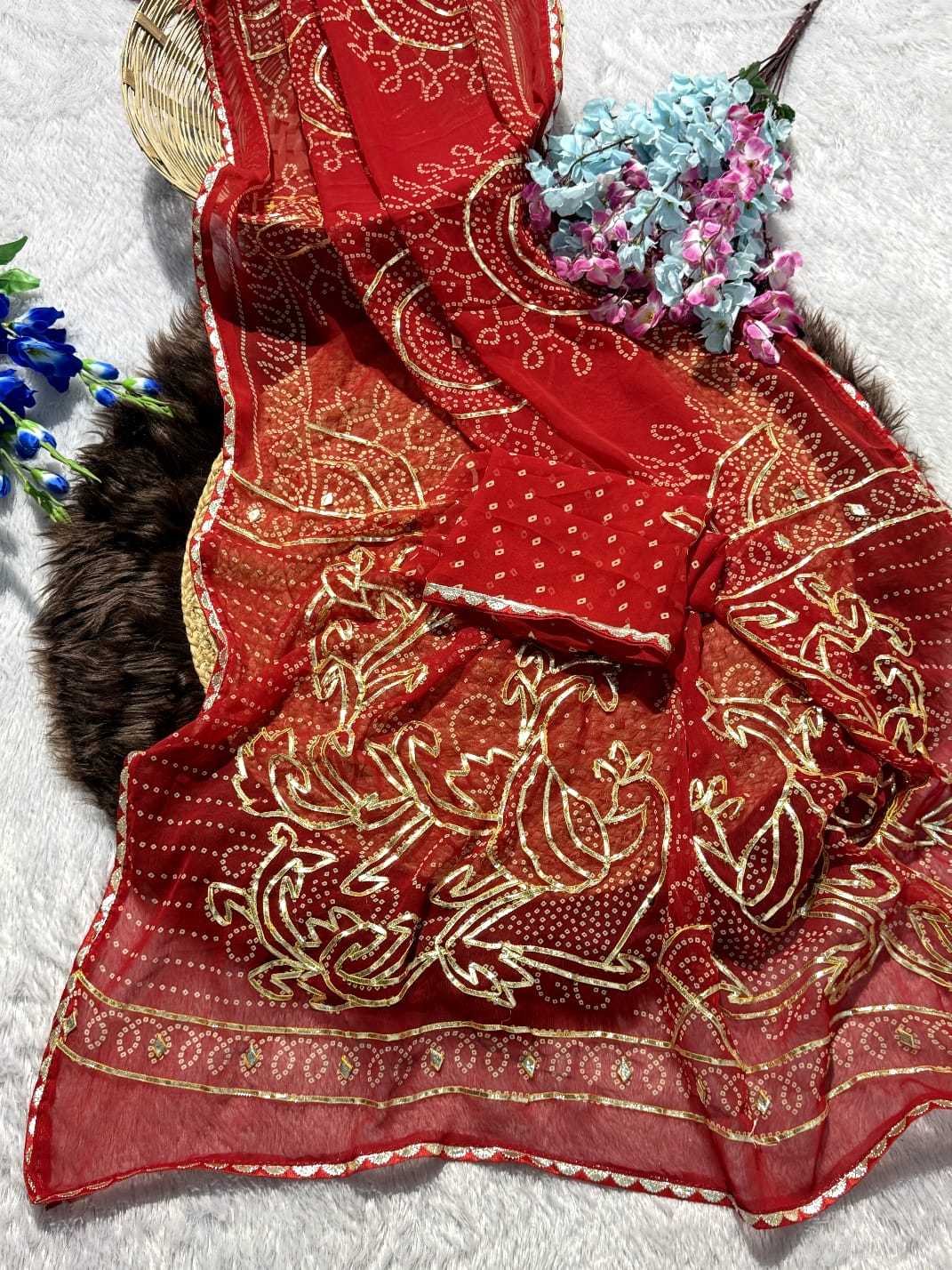 YNF Wholesale Georgette Printed Sarees  | Surat Manufacturer