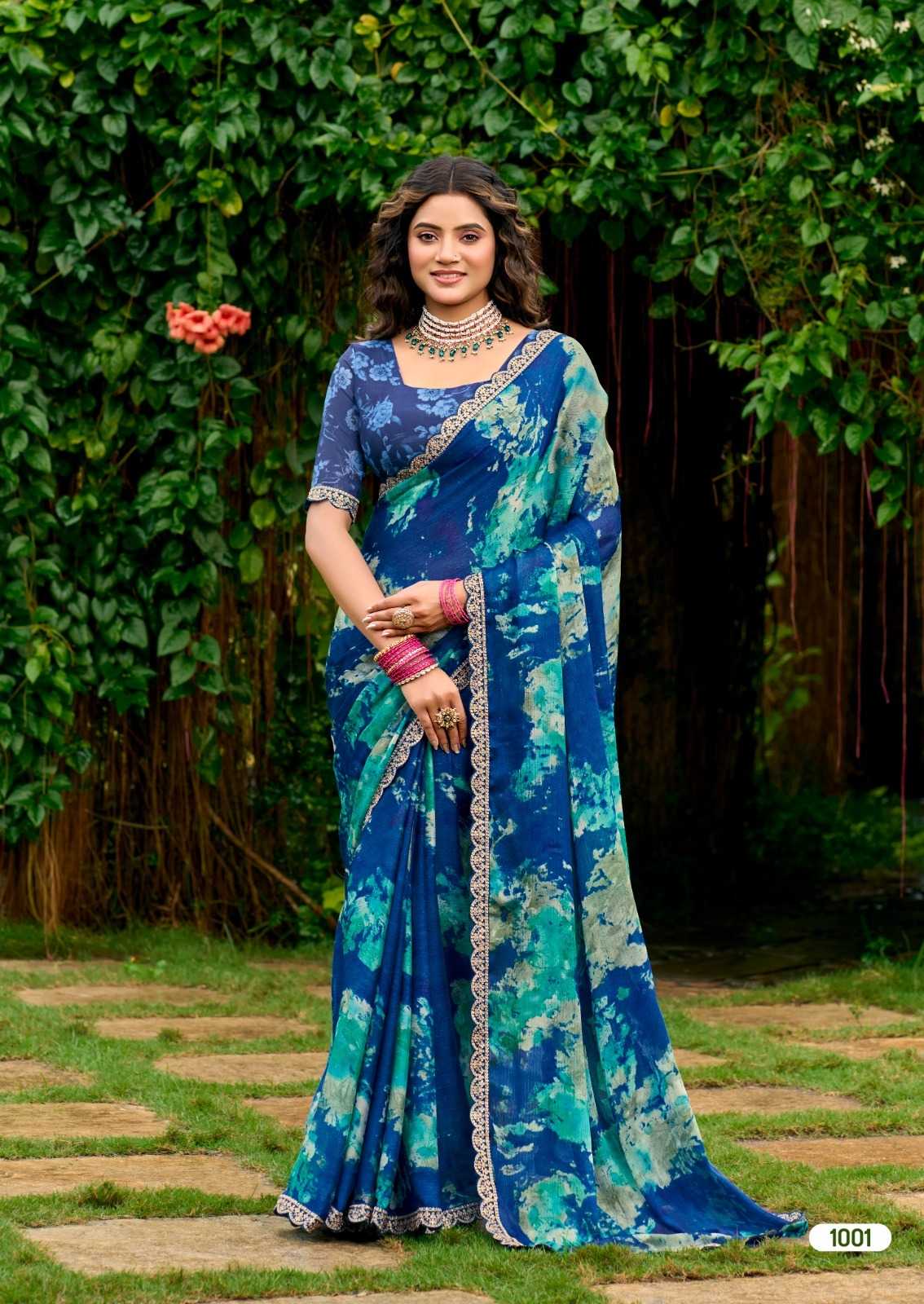 YNF Wholesale Chiffon Chiffon Sarees  | Surat Manufacturer