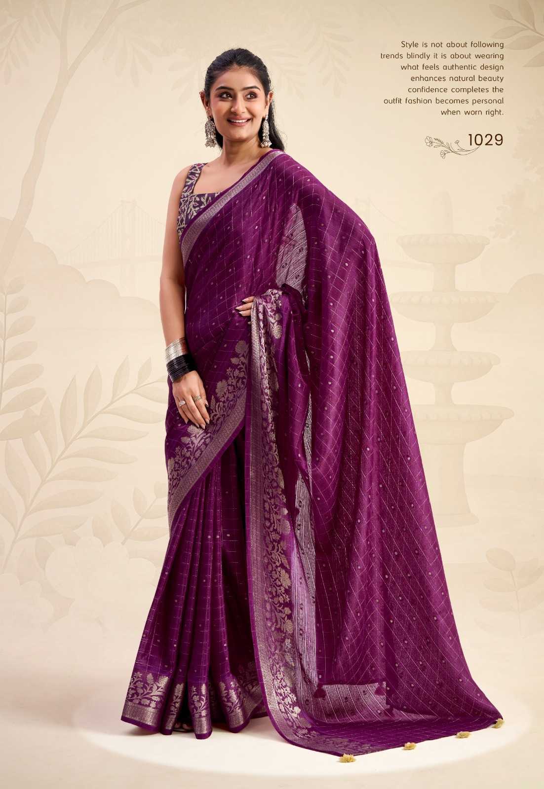 YNF Wholesale Chinon Designer Sarees  | Surat Manufacturer