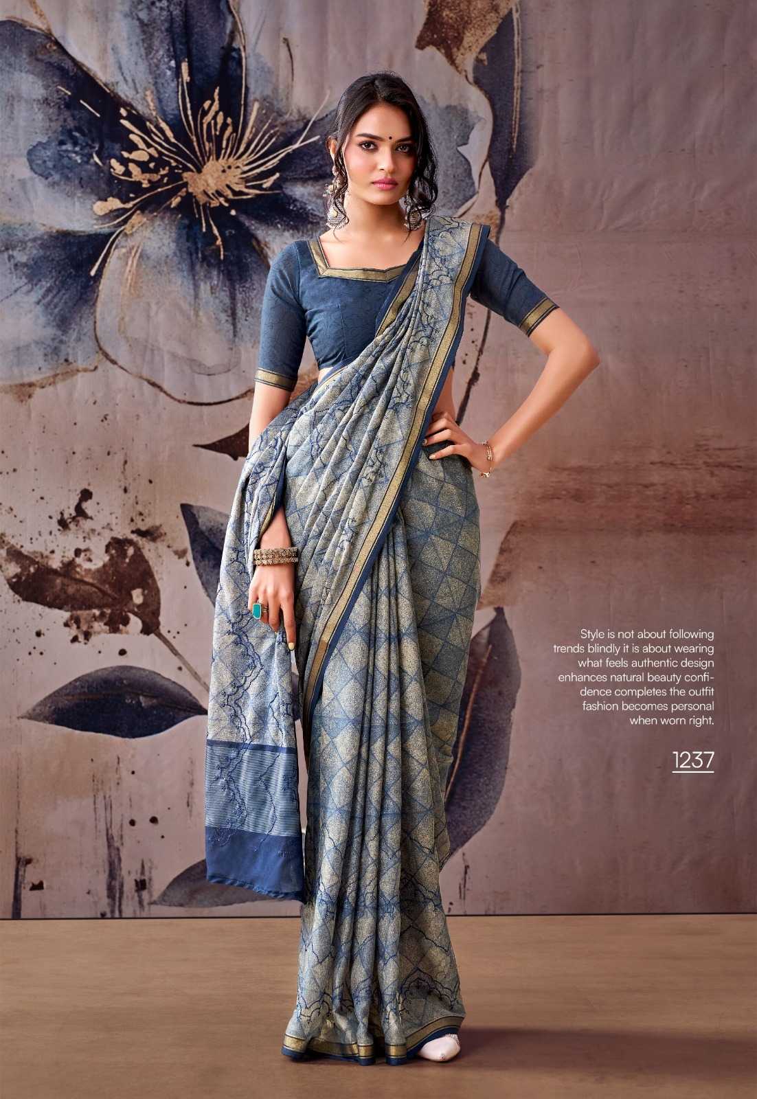 YNF Wholesale Cotton Designer Sarees KESH514 NARMADA | Surat Manufacturer 1