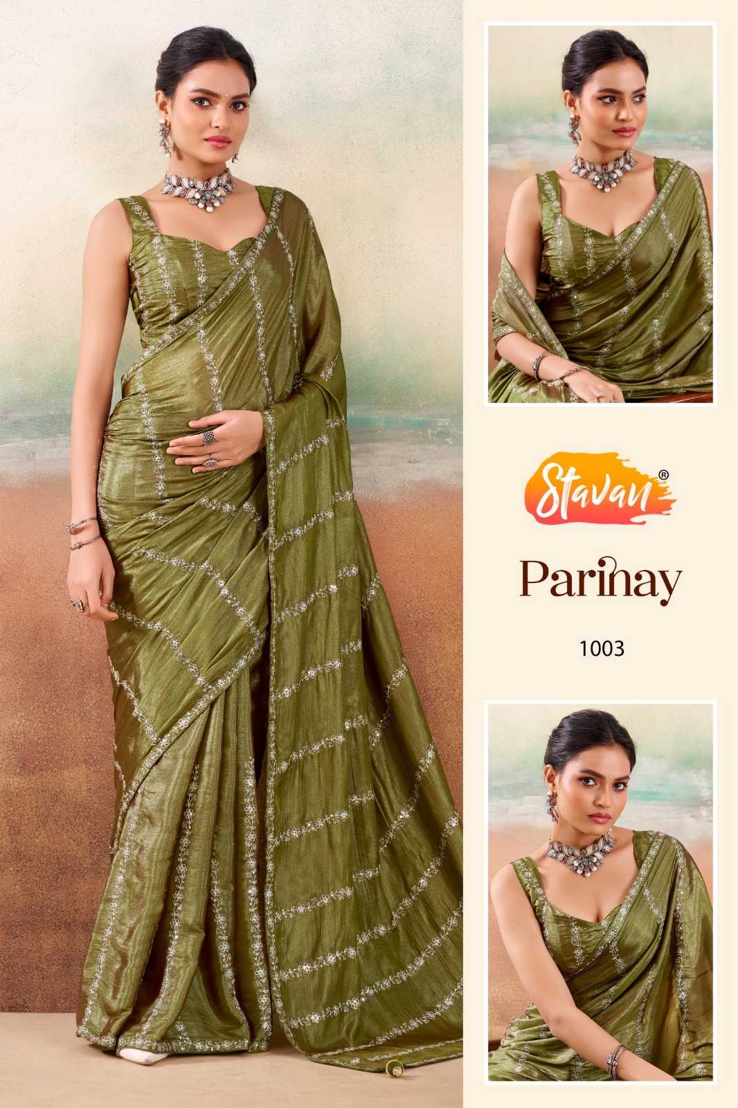YNF Wholesale Fancy Fancy Sarees KESH514 PARINAY | Surat Manufacturer