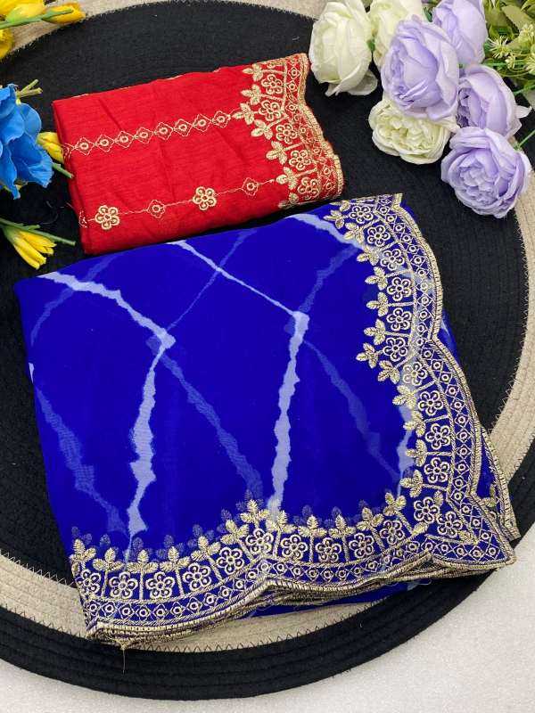 YNF Wholesale Georgette Printed Sarees  | Surat Manufacturer