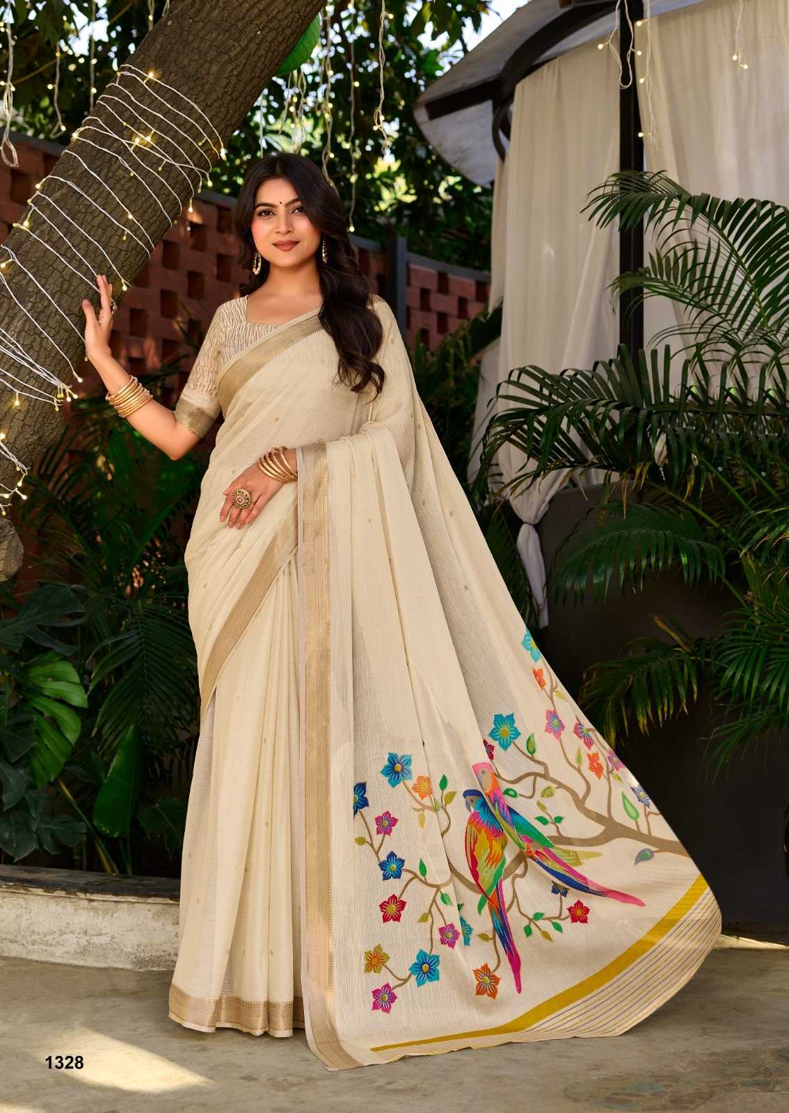 YNF Wholesale Viscose Butta Sarees KESH514 SENARA | Surat Manufacturer