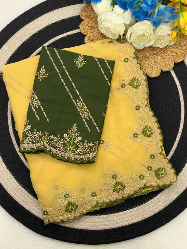YNF Wholesale Georgette Georgette Sarees KESH514 THAR | Surat Manufacturer 1