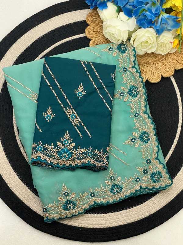 YNF Wholesale Georgette Georgette Sarees KESH514 THAR | Surat Manufacturer 2