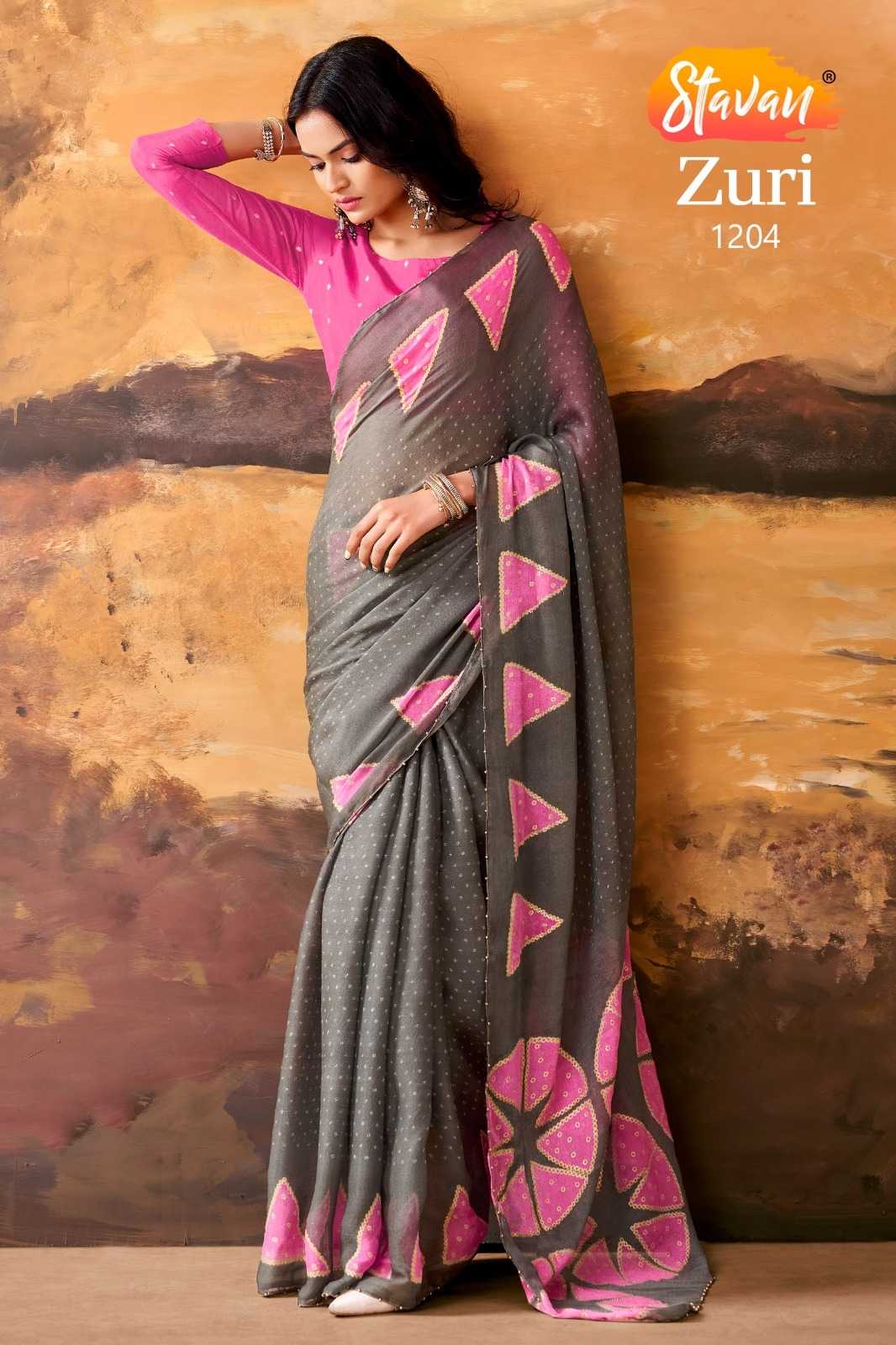 YNF Wholesale Chiffon Designer Sarees  | Surat Manufacturer