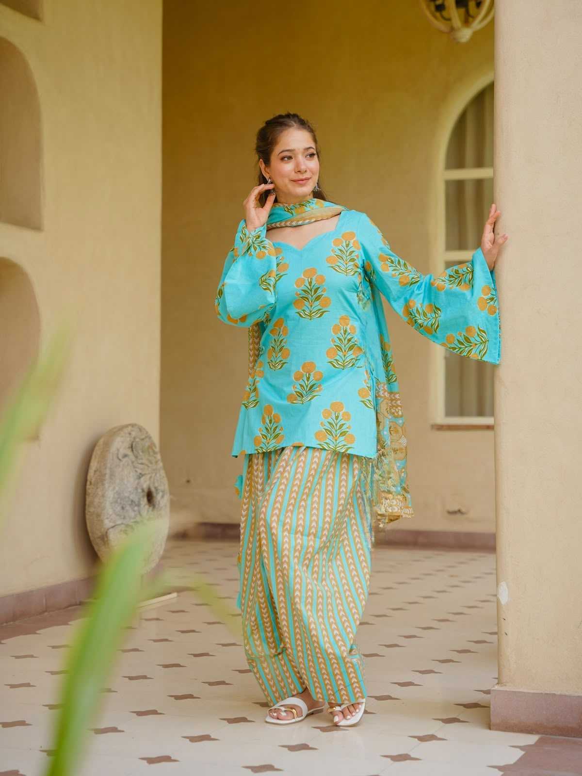 YNF Wholesale Cotton Cambric Printed Suits  | Surat Manufacturer