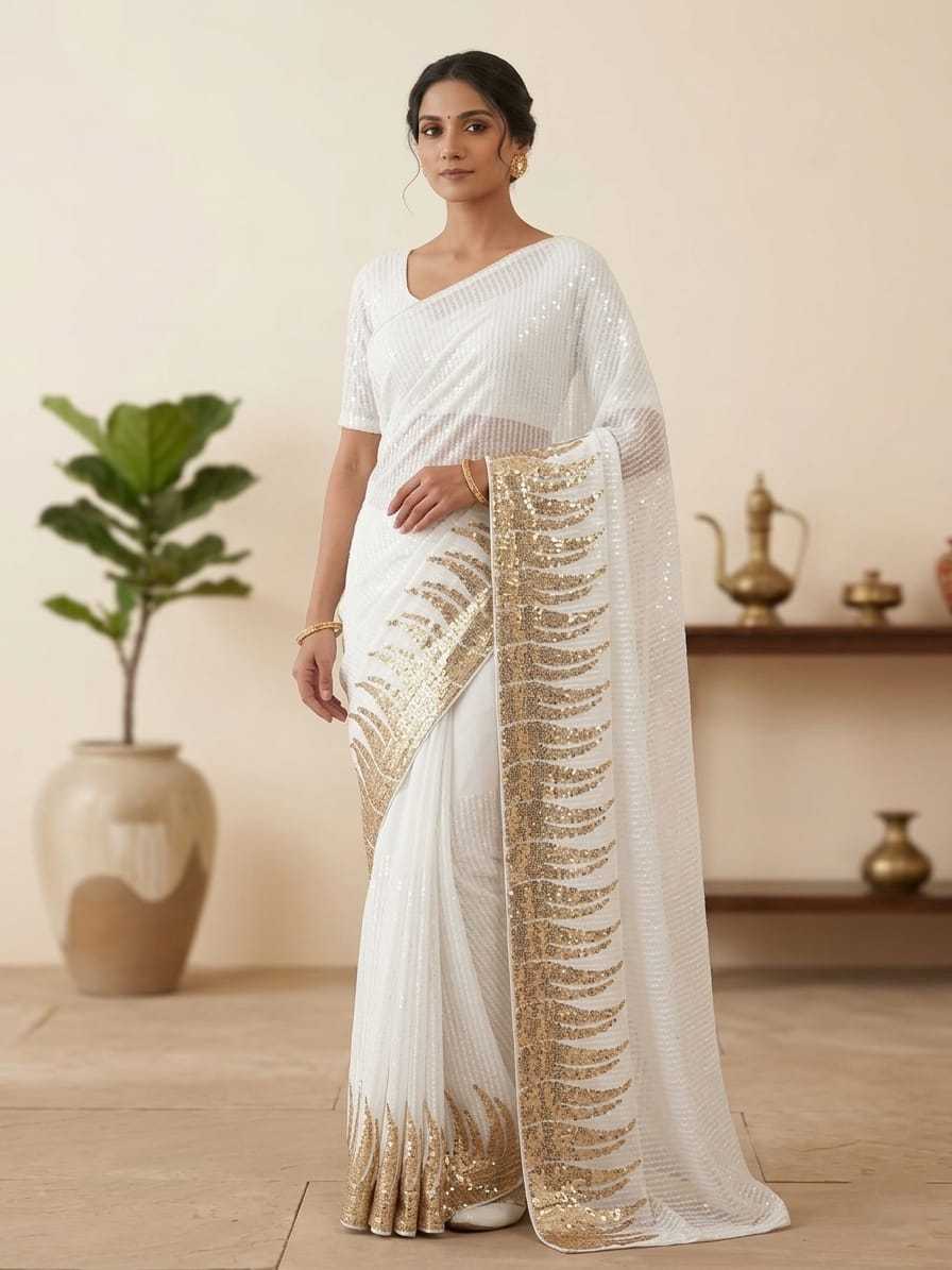 YNF Wholesale Georgette Georgette Sarees  | Surat Manufacturer