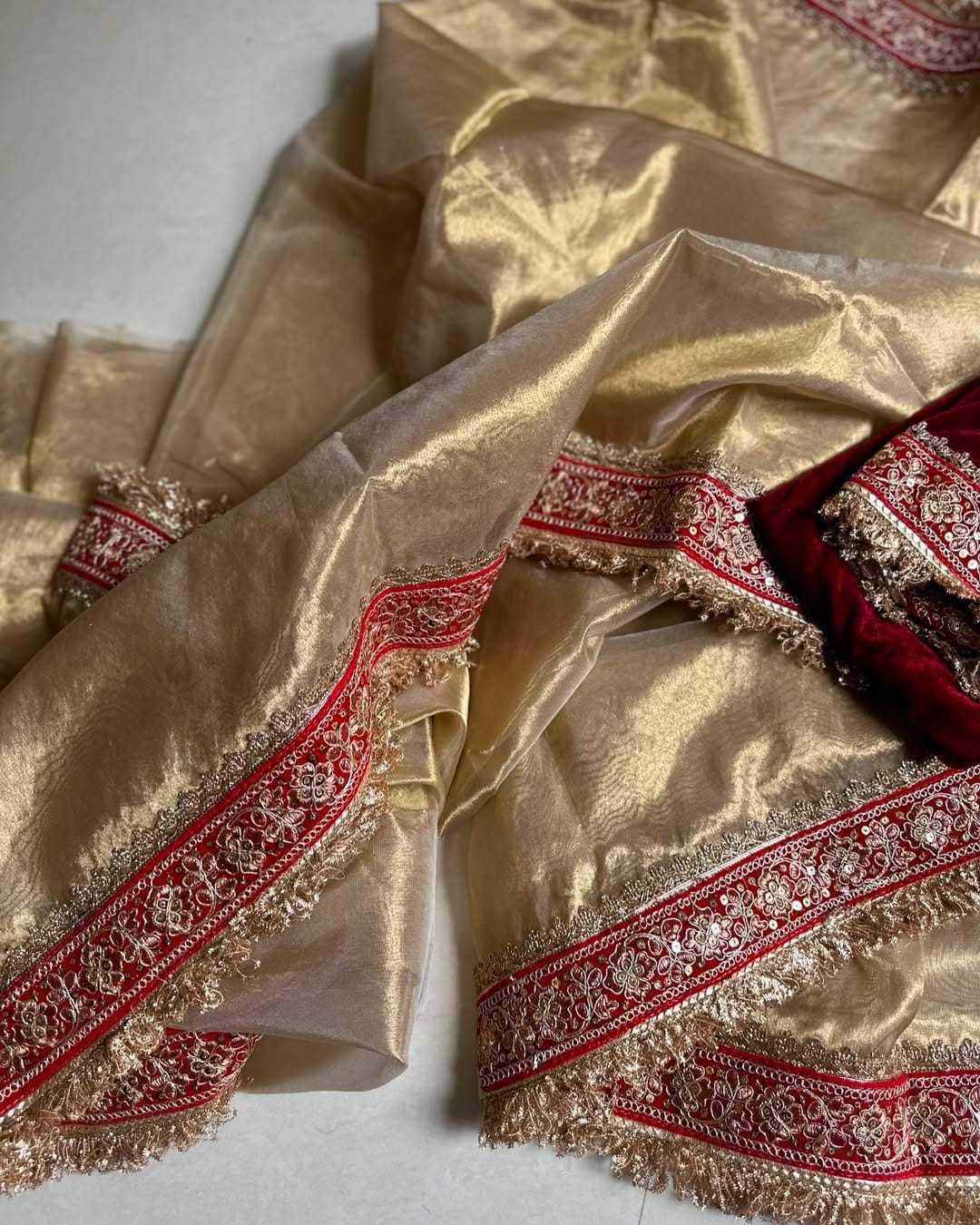 YNF Wholesale Banarasi Soft Silk Tissue Silk Saree KESH525 KAJOL | Surat Manufacturer