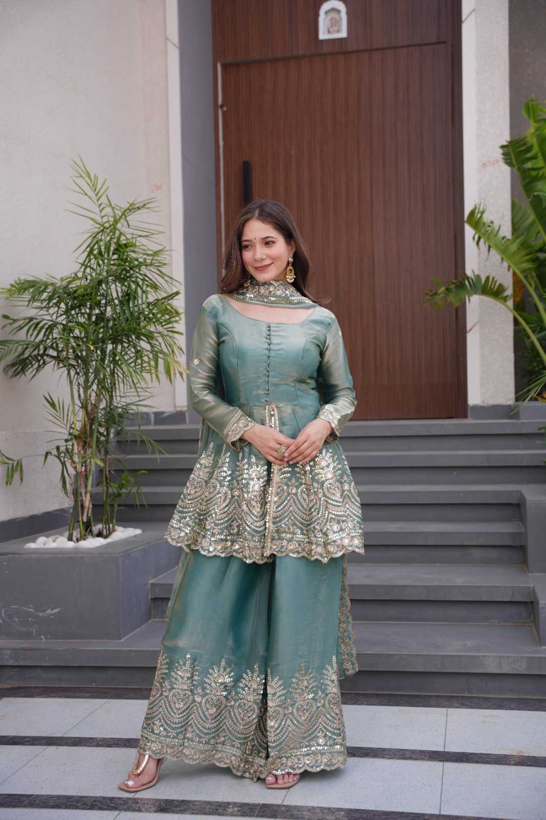 YNF Wholesale Silk Embroidery Suits  | Surat Manufacturer