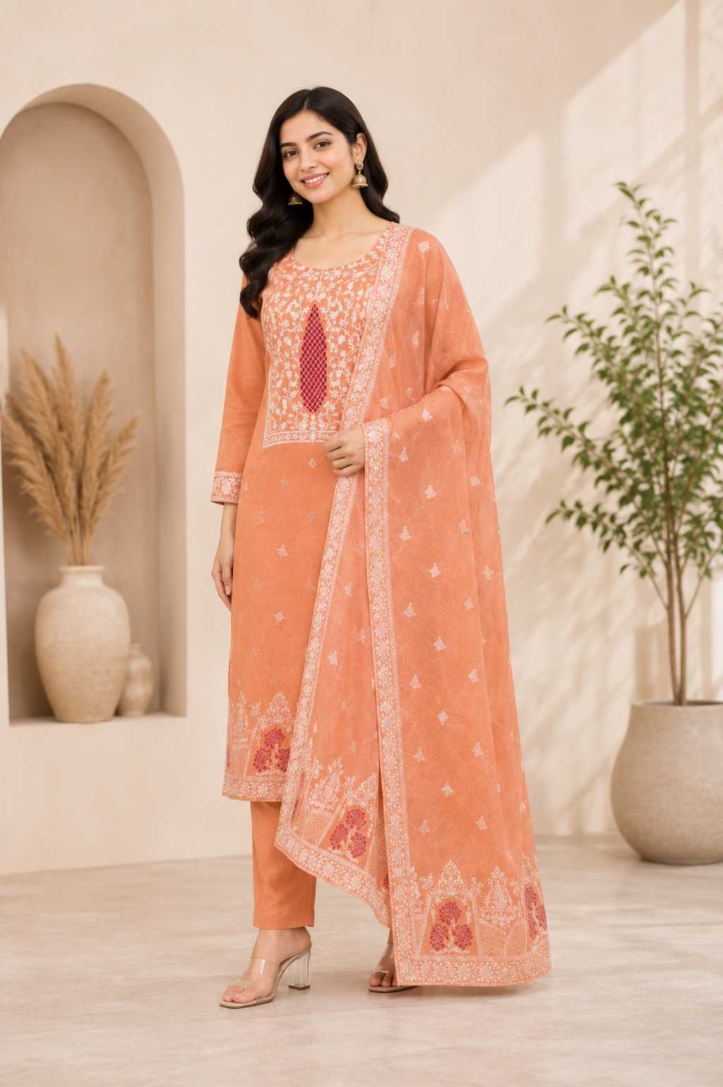 YNF Wholesale Cotton Cotton Suits  | Surat Manufacturer