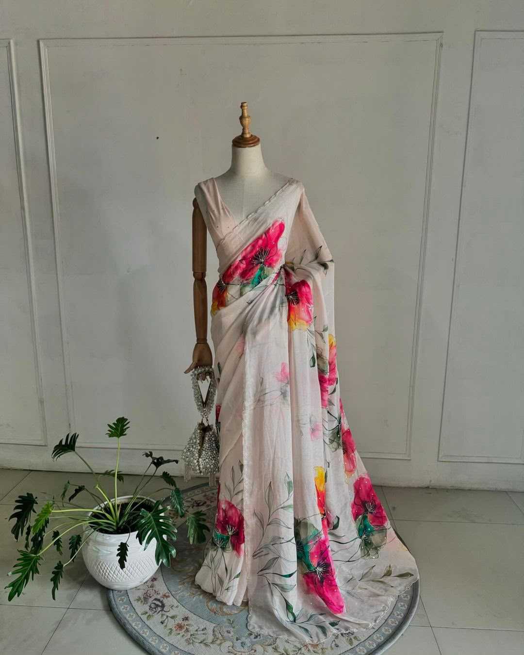 YNF Wholesale Organza Organza Sarees KESH549 Mayukhi | Surat Manufacturer