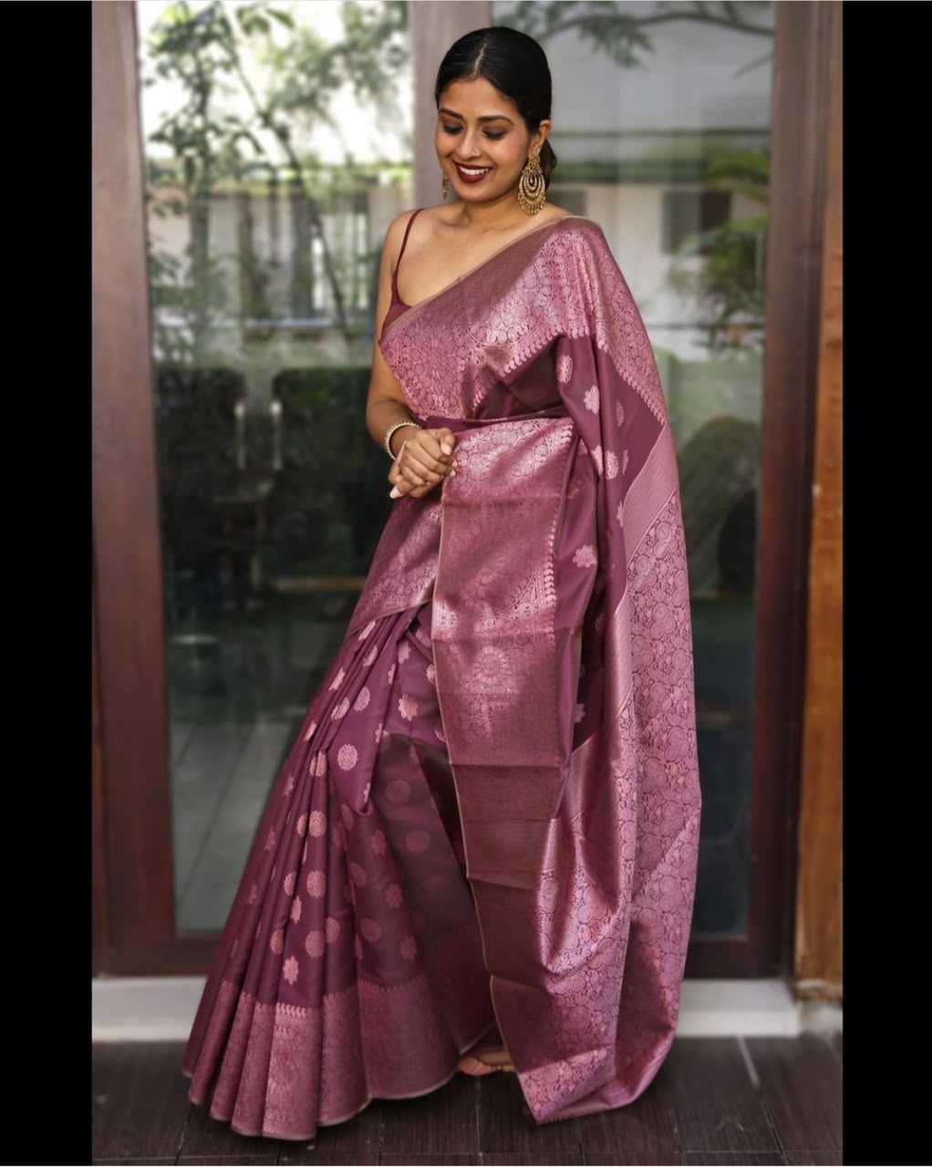 YNF Wholesale Lichi Silk Embroidered Sarees  | Surat Manufacturer