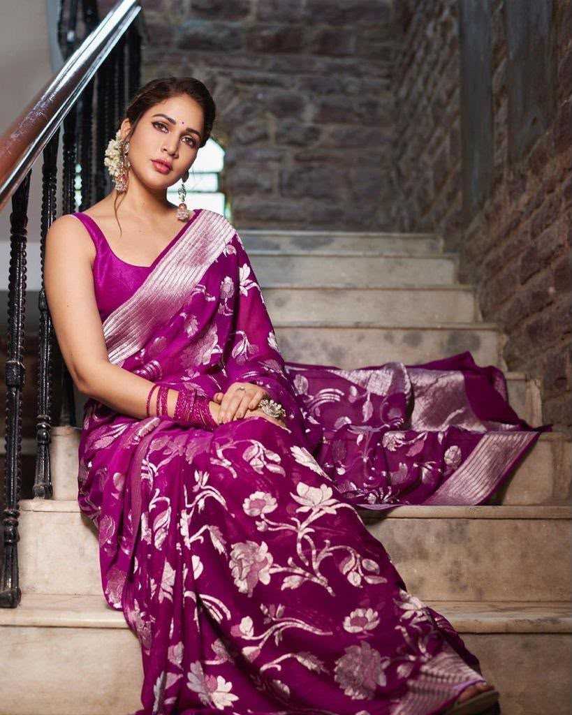 YNF Wholesale Soft Silk Party Wear Sarees  | Surat Manufacturer