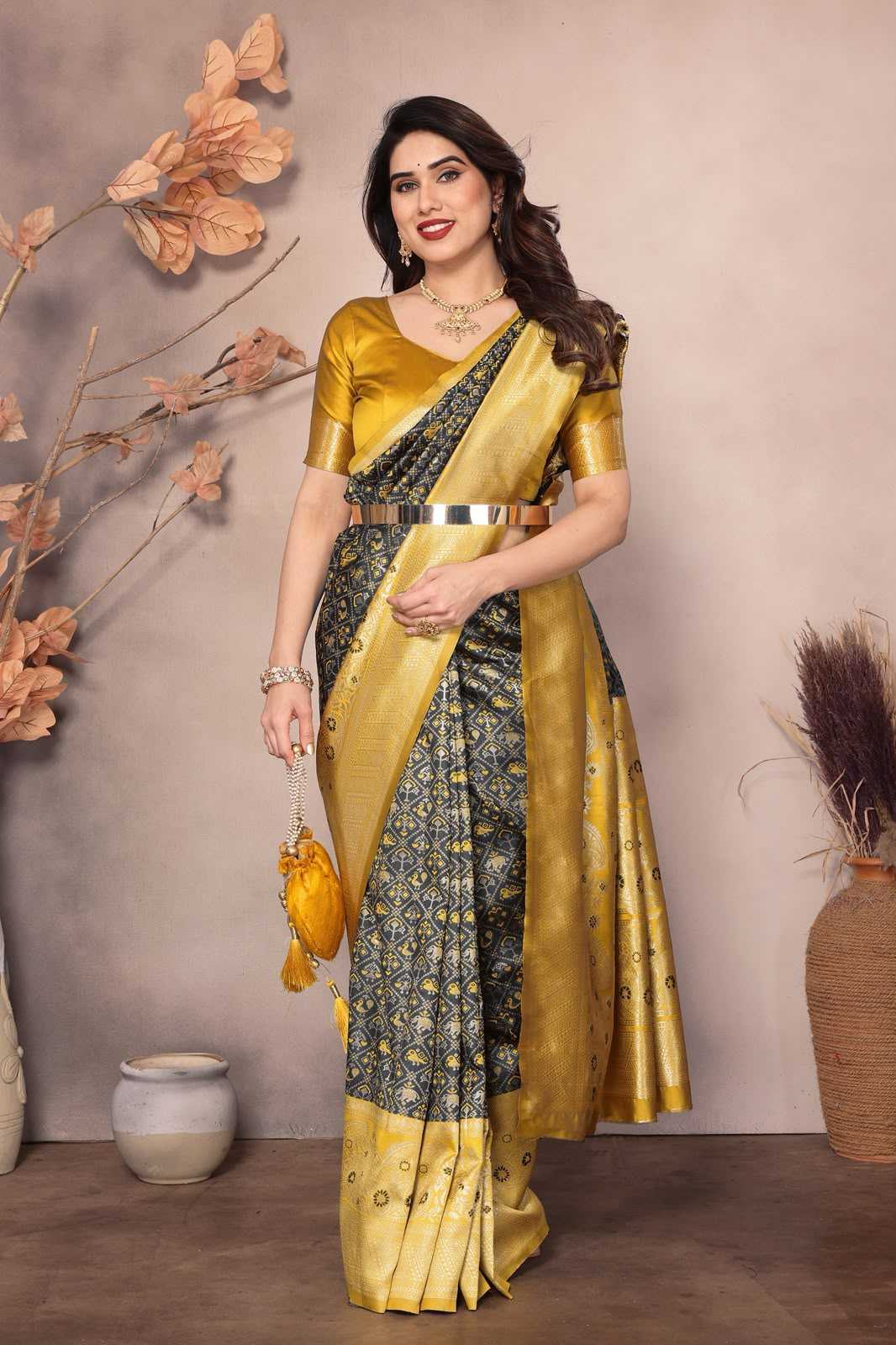 YNF Wholesale Lichi Silk Designer Sarees  | Surat Manufacturer