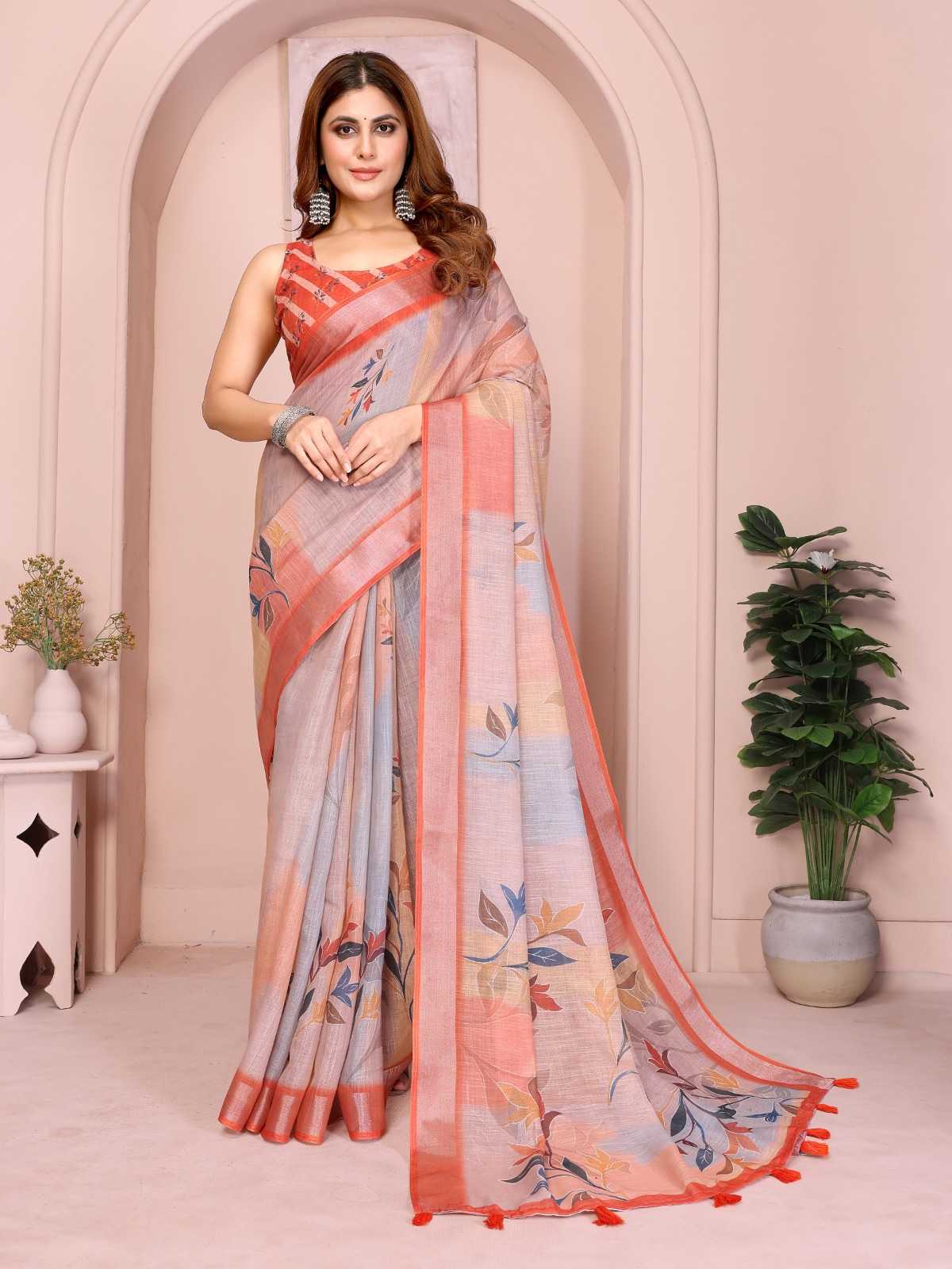 YNF Wholesale Cotton Designer Sarees KESH553 104 | Surat Manufacturer