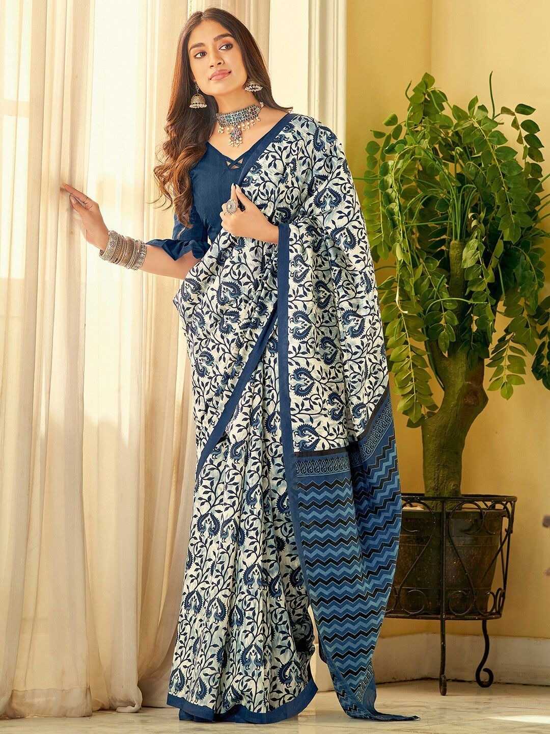 YNF Wholesale Cotton Party Wear Sarees  | Surat Manufacturer