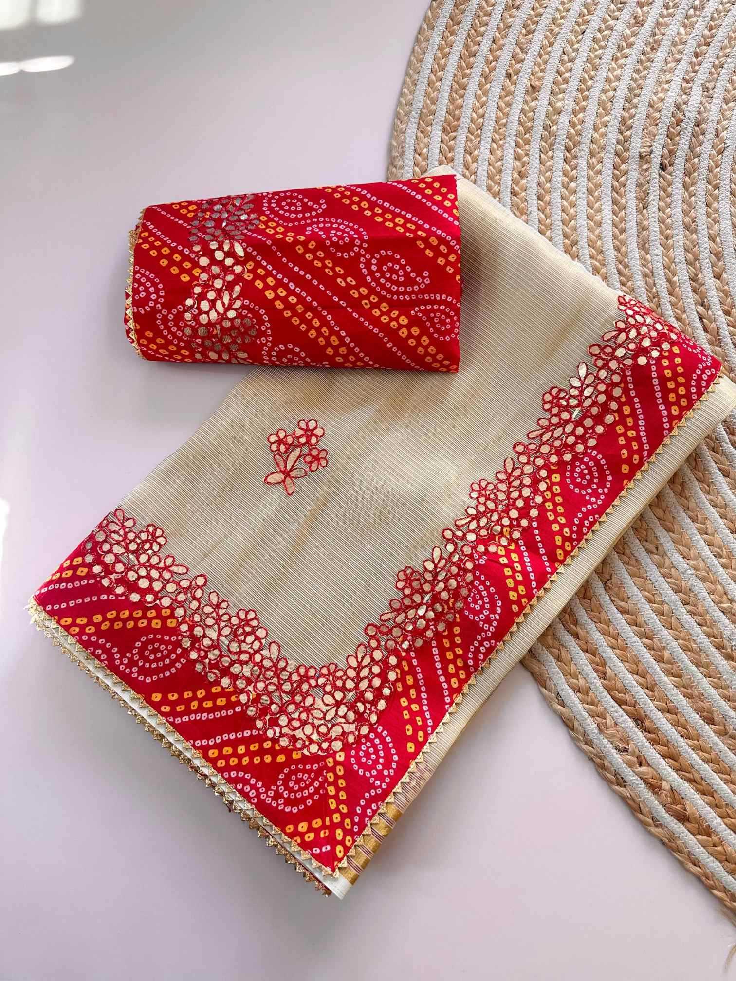 YNF Wholesale Soft Kota Gota Patti Sarees  | Surat Manufacturer